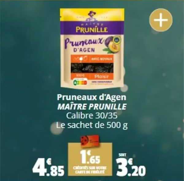 pruneaux d'agen maître prunille