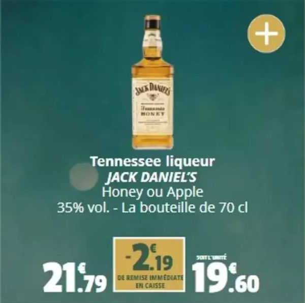 tennessee liqueur jack daniel's