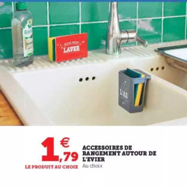 Accessoires De Rangement Autour De L'évier
