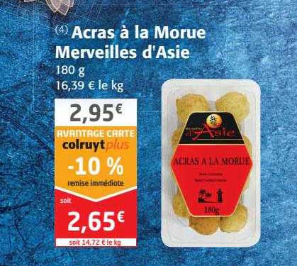 acras à la morue merveilles d'asie
