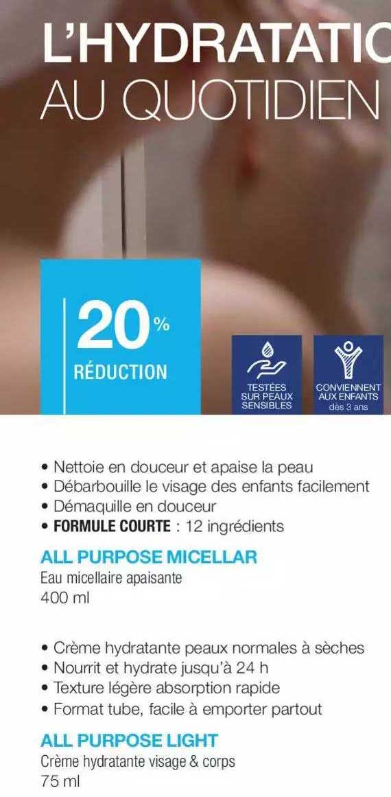 all purpose micellar, all purpose light