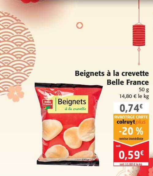 Beignets à La Crevette Belle France
