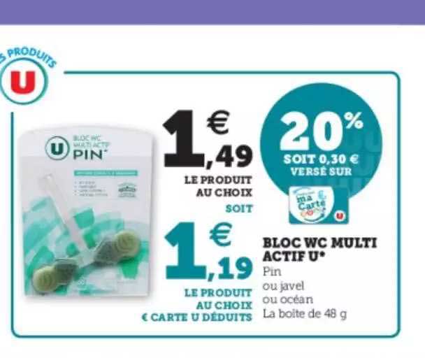Bloc Wc Multi Actif U