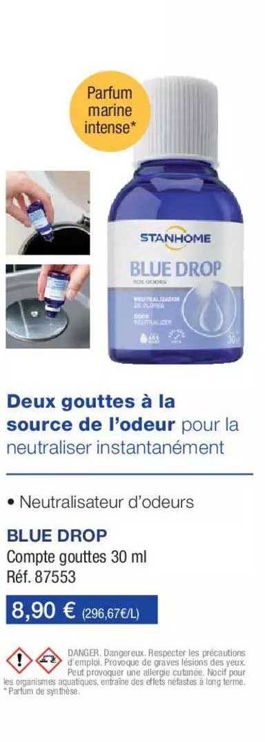 blue drop compte gouttes