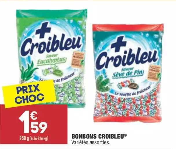 bonbons croibleu