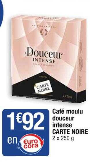 Café Moulu Douceur Intense Carte Noire