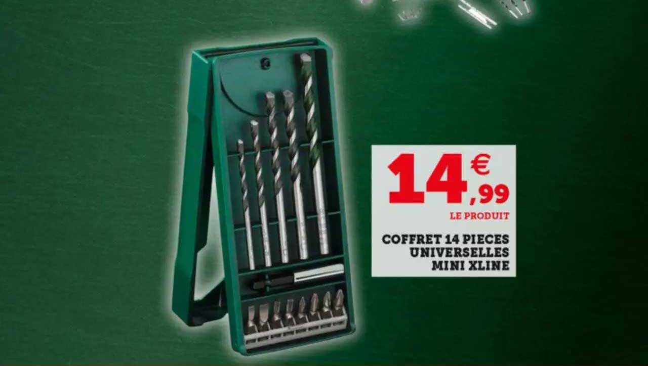 Coffret 14 Pièces Universelles Mini Xline