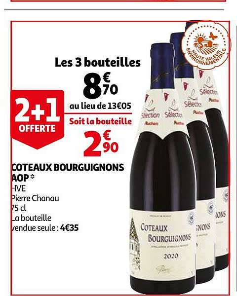 côteaux bourguignons aop hve pierre chanau