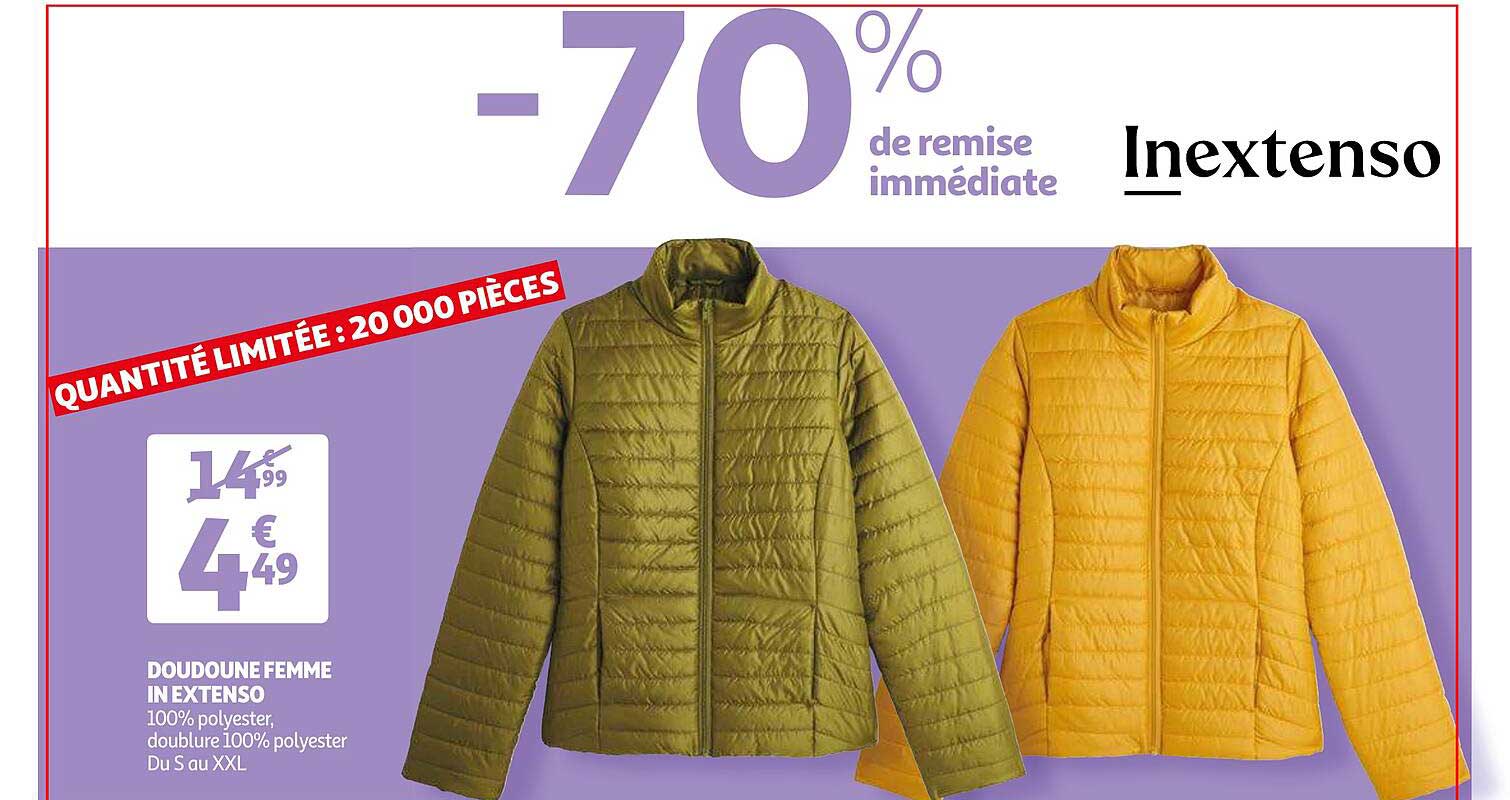 doudoune femme in extenso