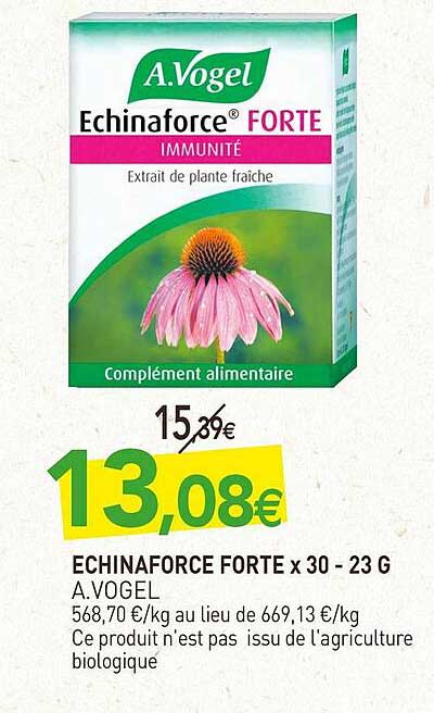 échinaforce forte x30 a. vogel - 23 g