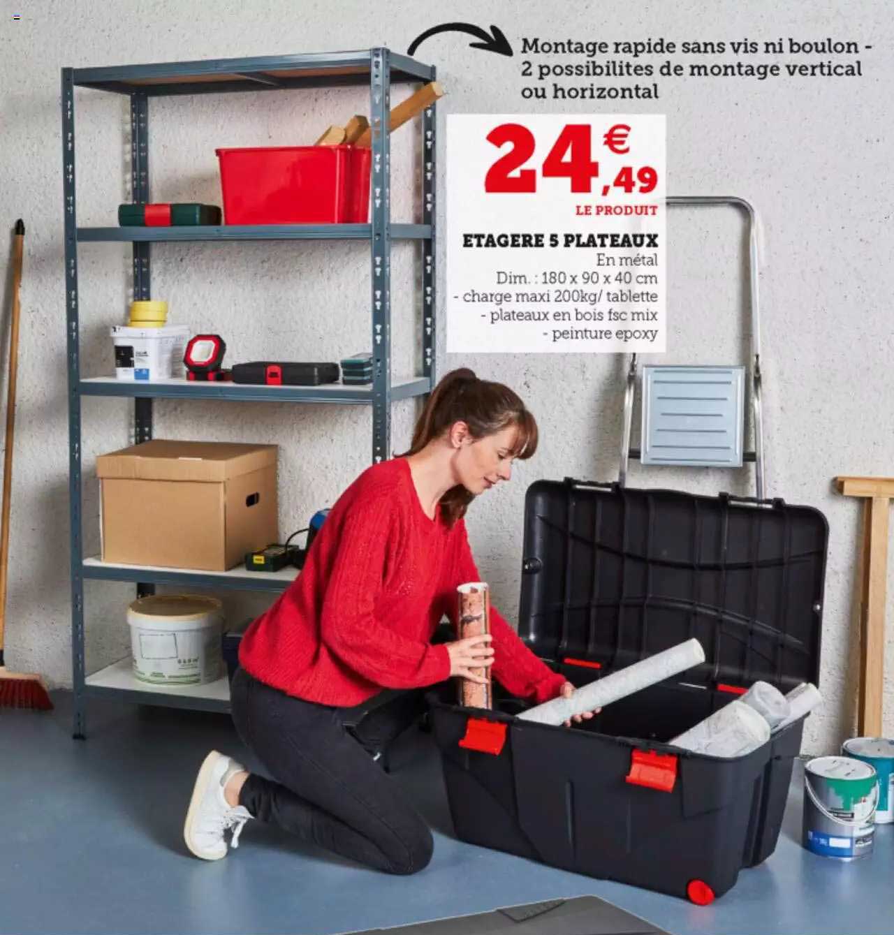 étagère 5 Plateaux