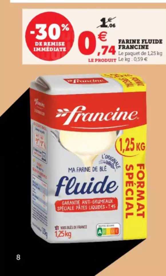 Farine Fluide Francine