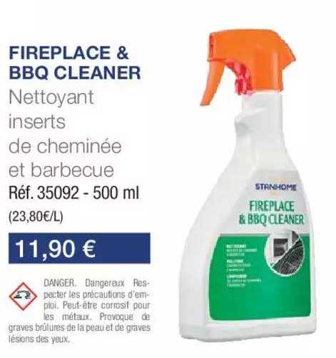 fireplace & bbq cleaner