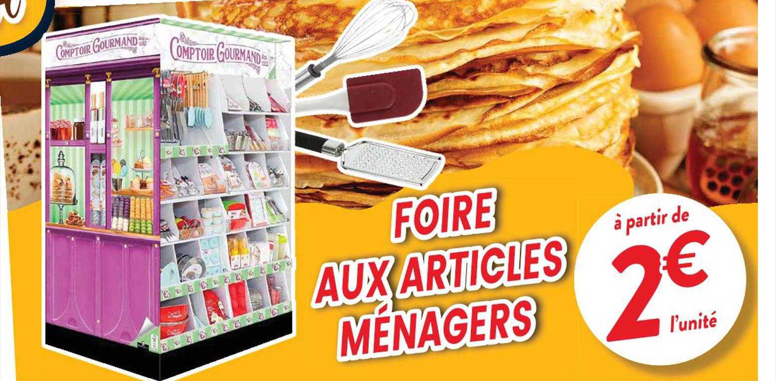 foire aux articles ménagers