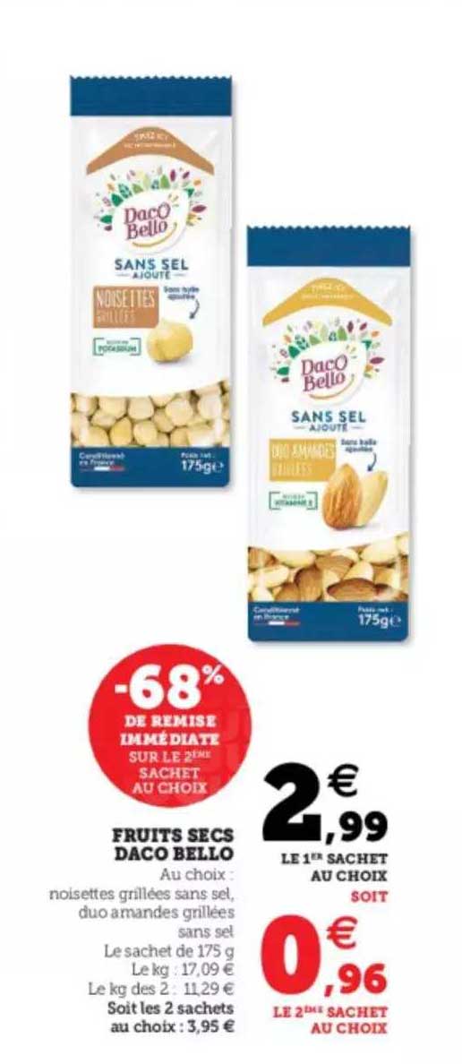 fruits secs daco bello