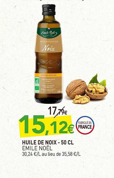 huile de noix emile noël - 50 cl