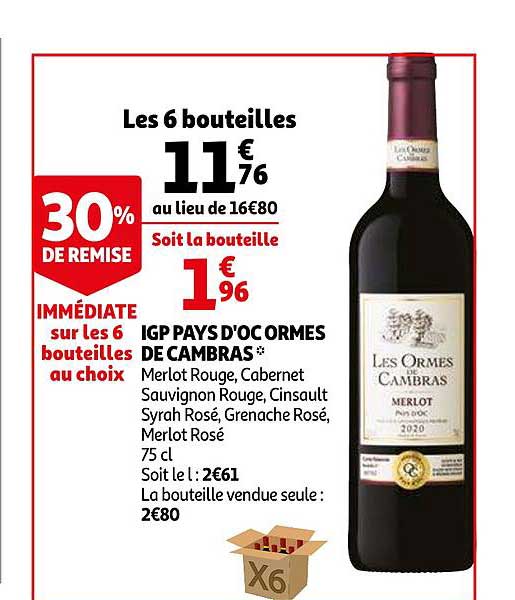 igp pays d'oc ormes de cambras