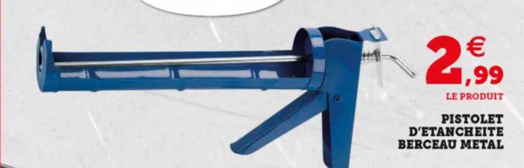 istolet d'étanchéité berceau métal