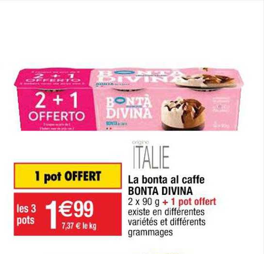 la bonta al caffe bonta divina