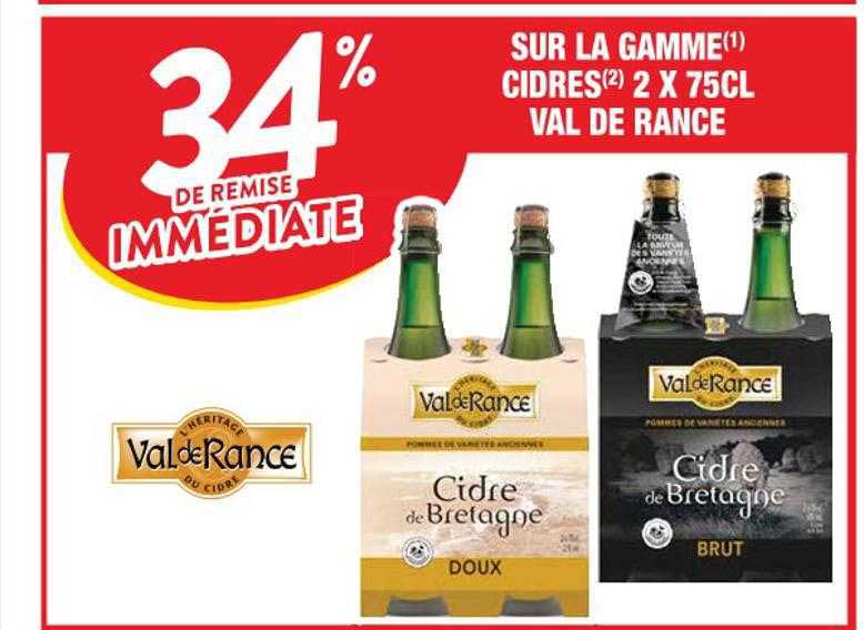 la gamme cidres val de rance