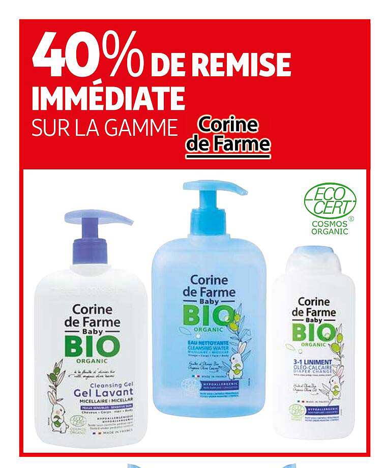 la gamme corine de farme