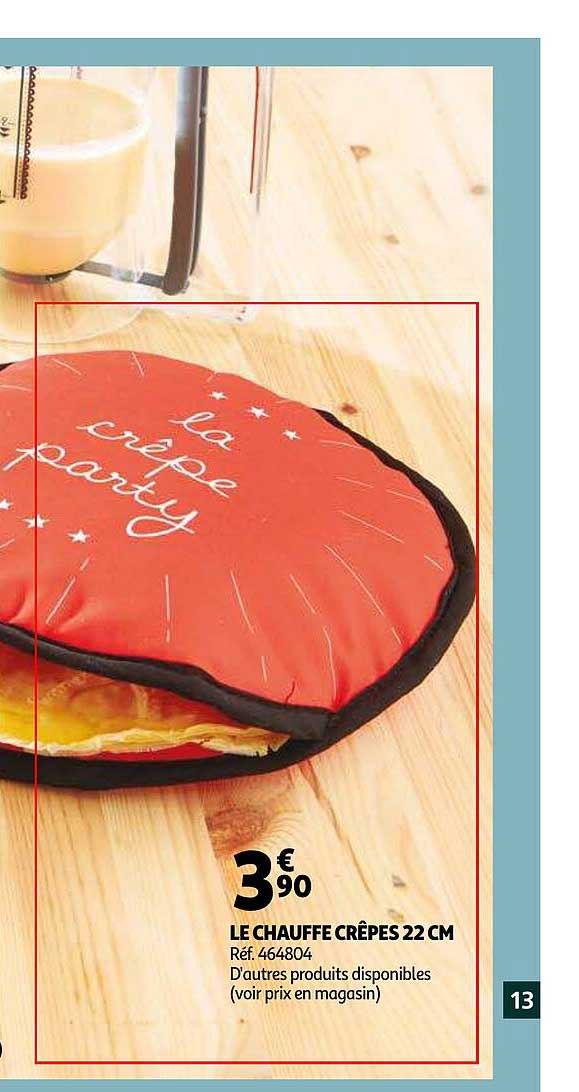 le chauffe crêpes 22 cm