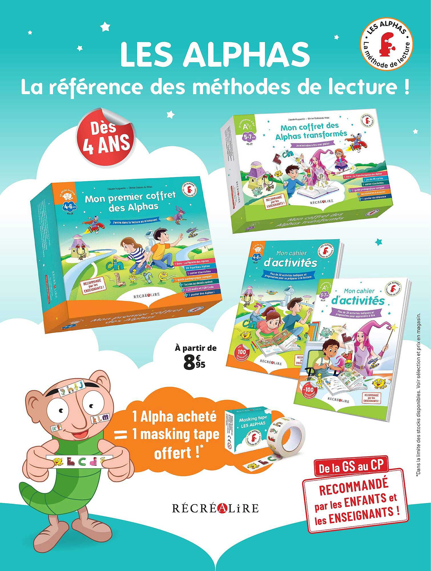 les alphas : la référence des méthodes de lecture !