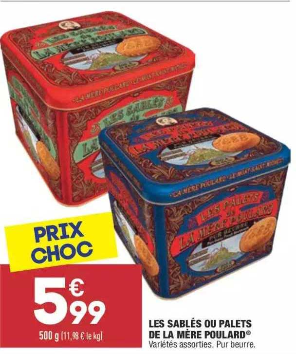 Les Sablés Ou Palets De La Mère Poulard