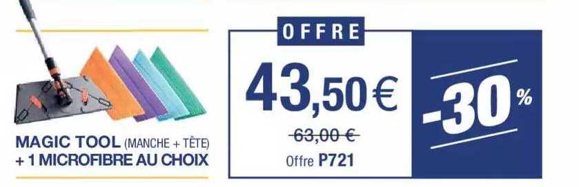 magic tool + 1 microfibre au choix
