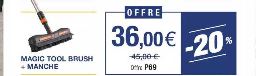 Magic Tool Brush + Manche