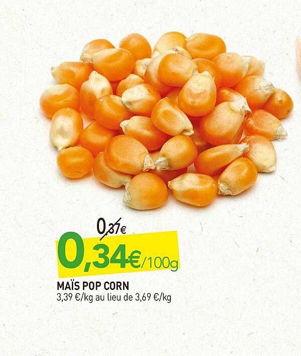 maïs pop corn