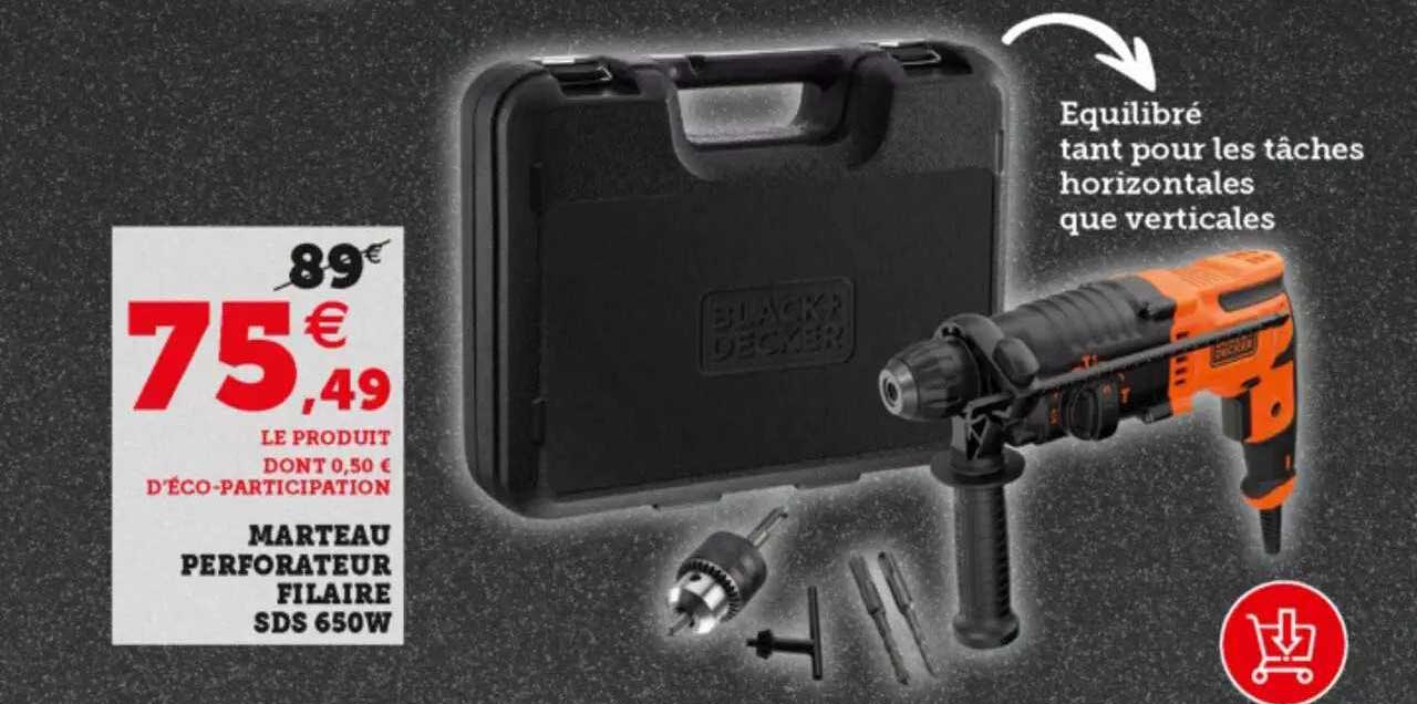 marteau perforateur filaire sds 650w