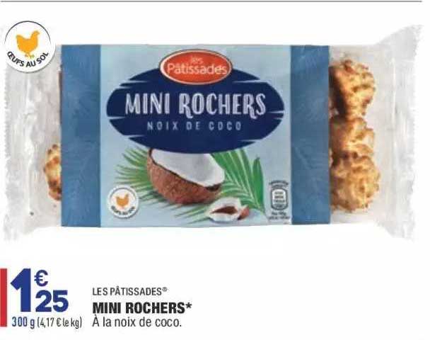 Mini Rochers Les Pâtissades