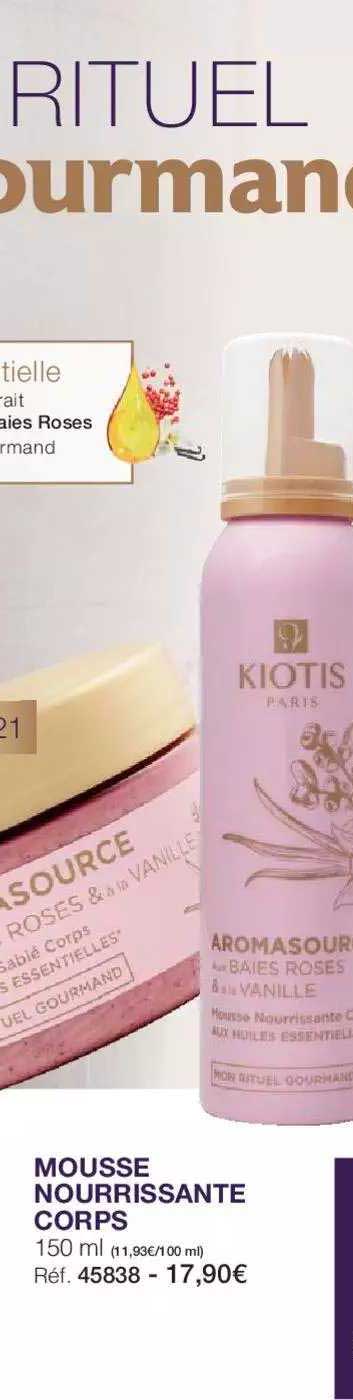 Mousse Nourrissante Corps