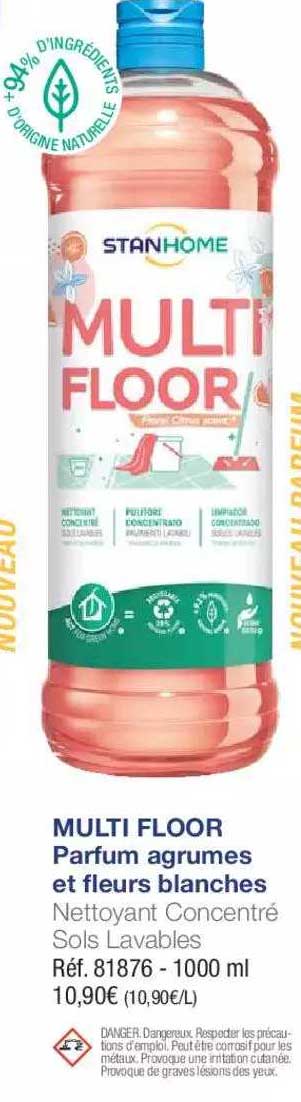 multi floor parfum agrumes et fleurs blanches