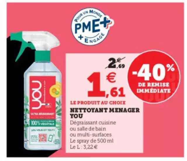 nettoyant ménager you