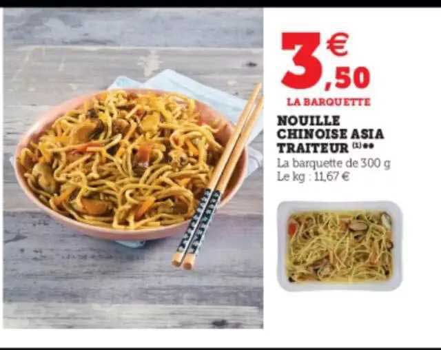 nouille chinoise asia traiteur