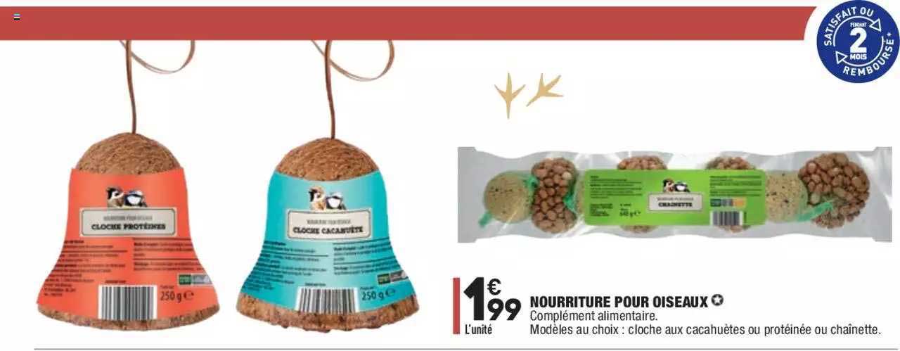 nourriture pour oiseaux