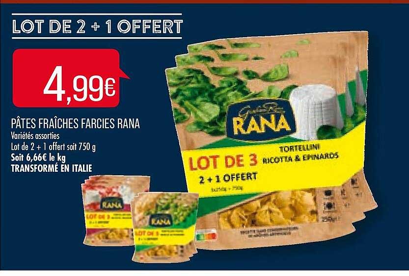 Pâtes Fraîches Farcies Rana