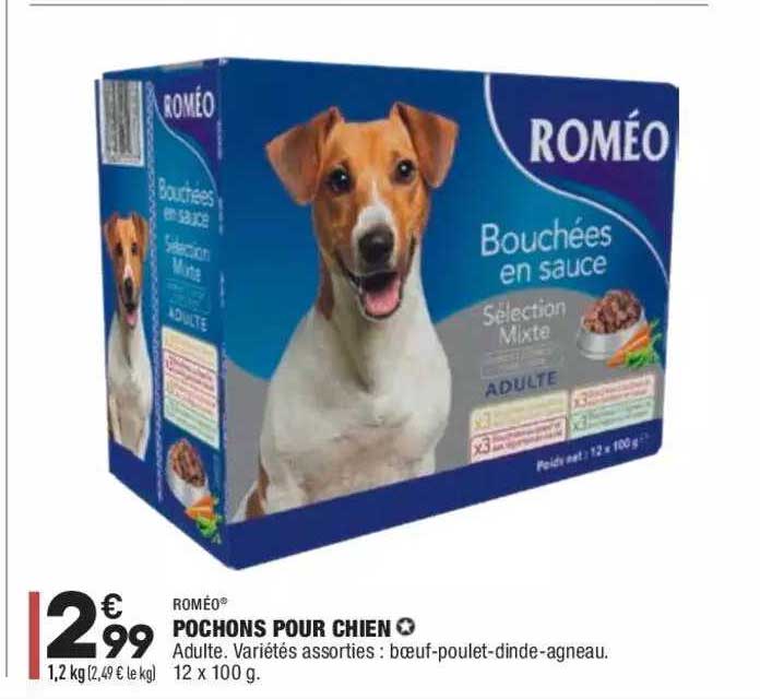Pochons Pour Chien Roméo