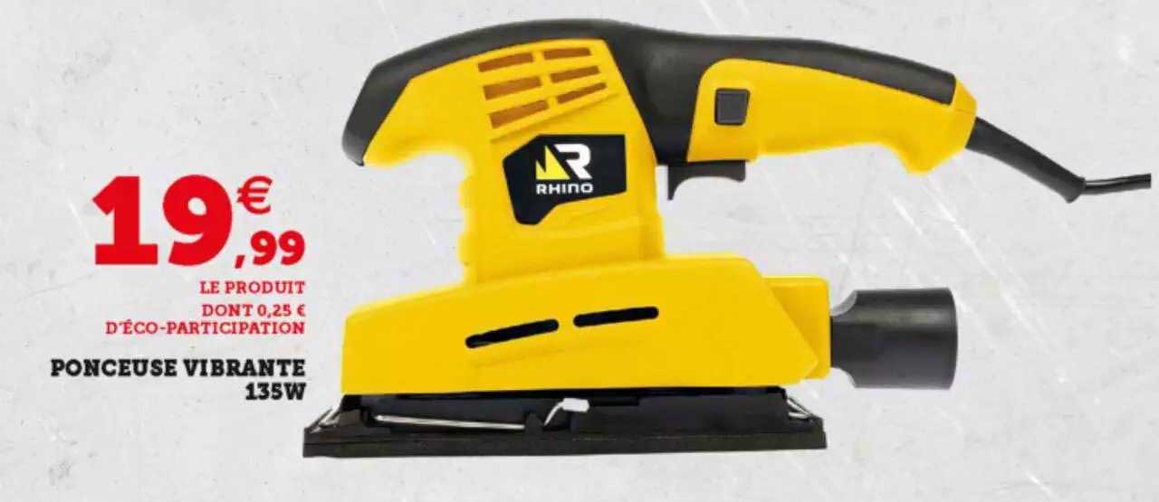 ponceuse vibrante 135 w