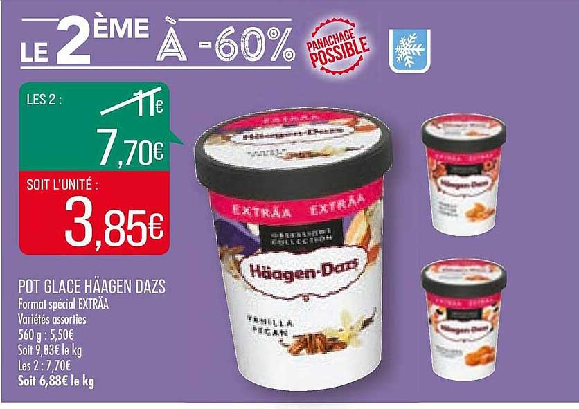 pot glace häagen dazs
