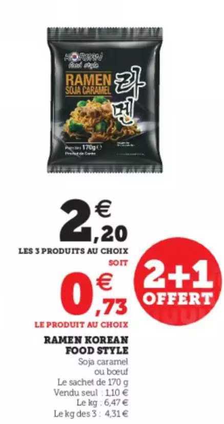 ramen korean food style