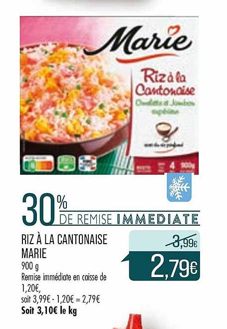 Riz à La Cantonaise Marie
