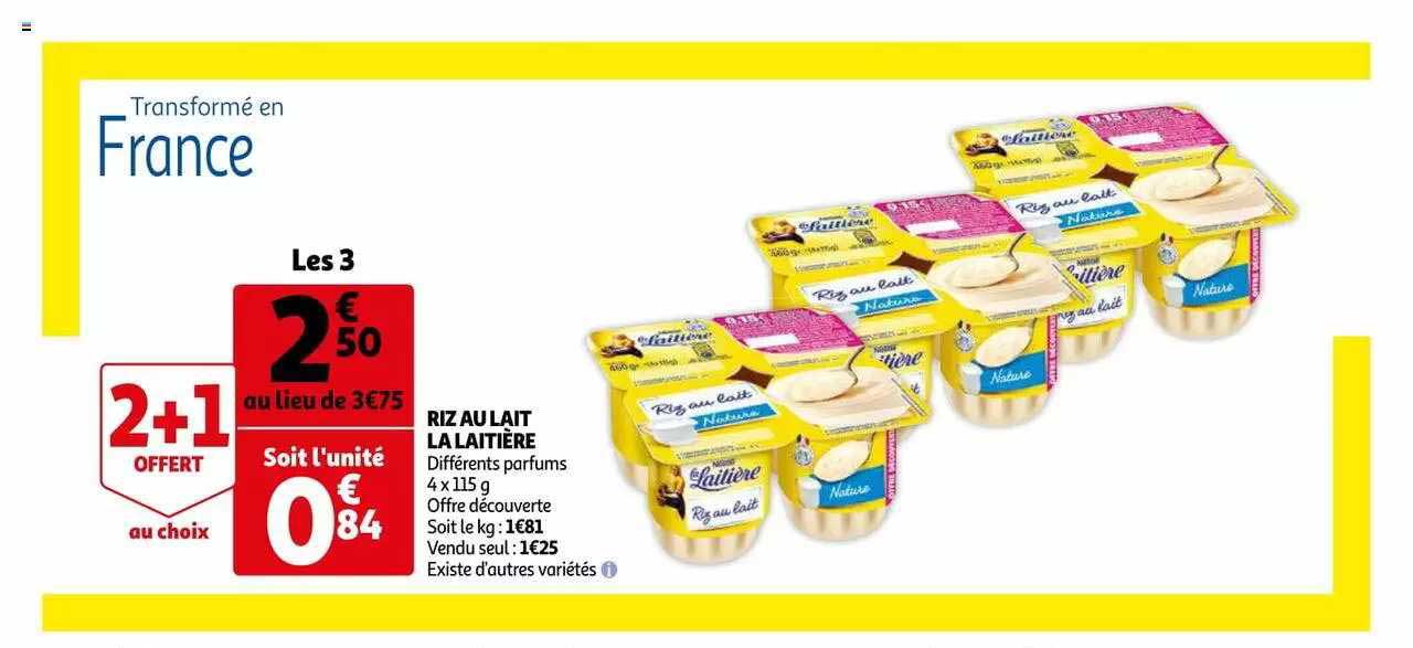 Riz Au Lait La Laitière