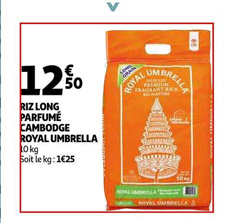 Riz Long Parfumé Cambodge Royal Umbrella