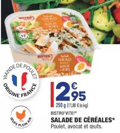 Salade De Céréales Bistro'vite!