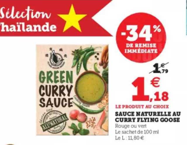 sauce naturelle au curry flying goose