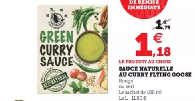 sauce naturelle au curry flying goose