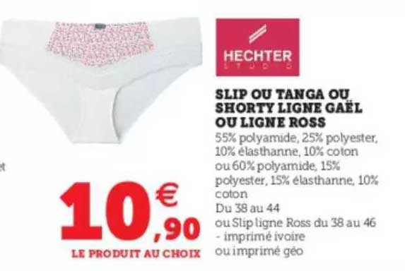 slip ou tanga ou shorty ligne gaël ou ligne rose